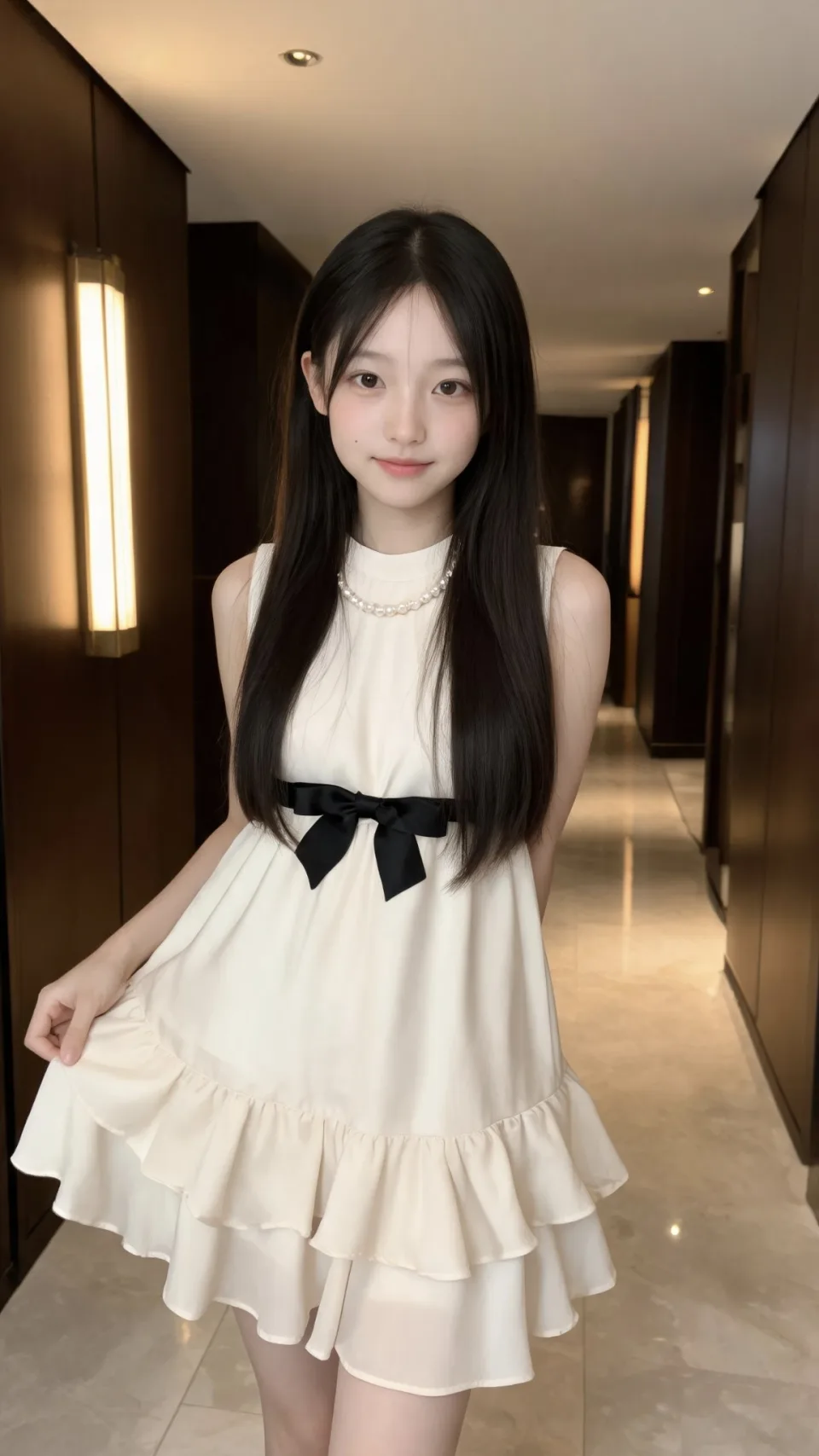 室内气质女生图片